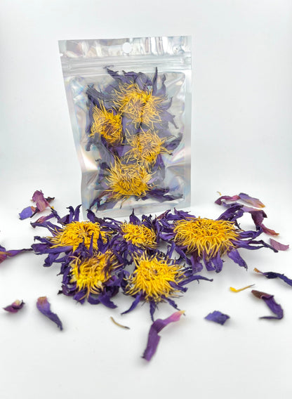 Blue Lotus Flower Sample Pack (Whole Flower, Ground Flower, Pre Rolls & Tea Bags)