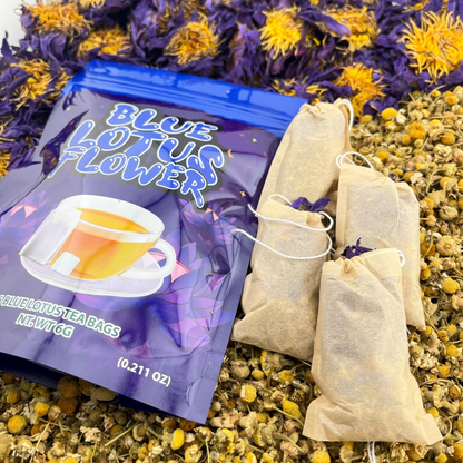 CLEARANCE | 12 Pack Blue Lotus Flower & Chamomile Tea Bags