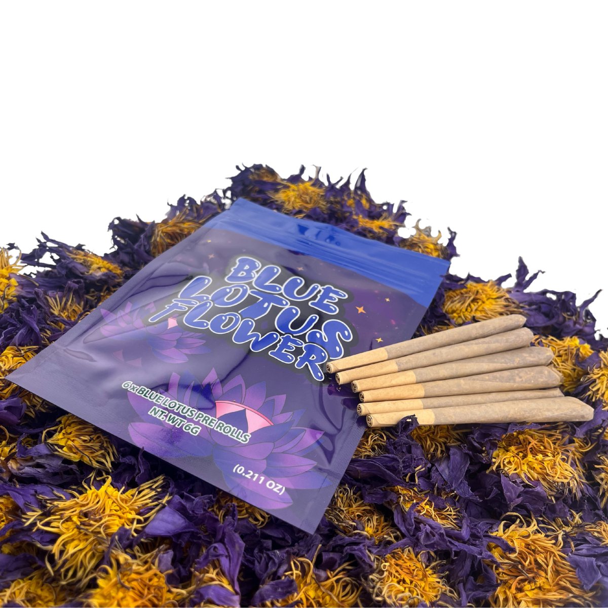 Blue Lotus Flower Joints (100% Blue Lotus Flower ONLY) - Blue Dream Tea UK