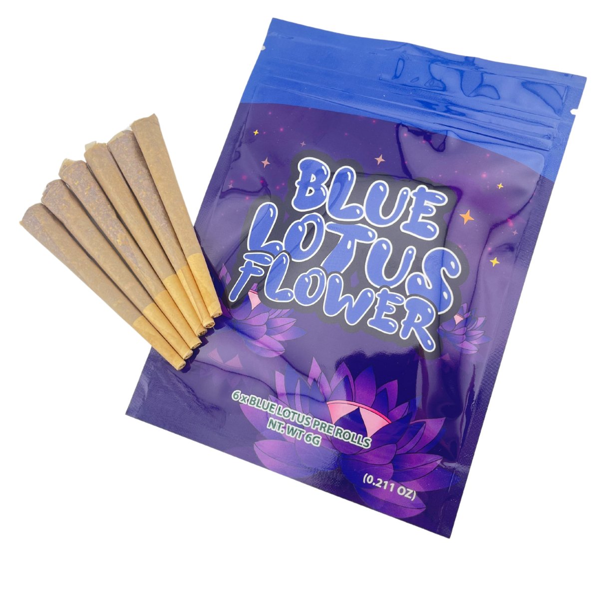 Blue Lotus Flower Joints (100% Blue Lotus Flower ONLY) - Blue Dream Tea UK