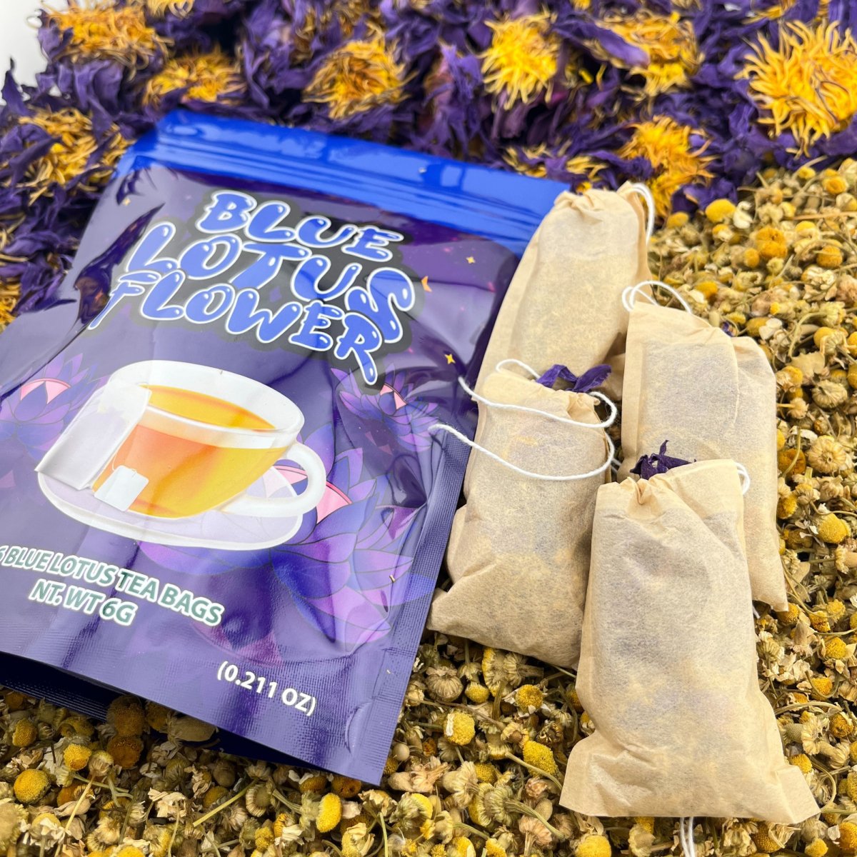 Blue Lotus Flower Tea Bags - Blue Dream Tea UK